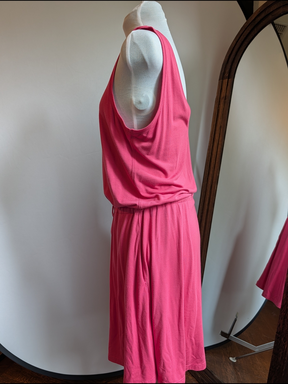 Sweaty Betty Pink Drawstring Dress Size XS Activewear Athleisure Flowy Casual - Picture 2 of 9